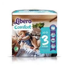Libero Comfort 3 Pannolini 5-9kg 30 Pezzi