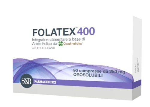 Folatex 400 Integratore a base di Acido Folico 90 Compresse
