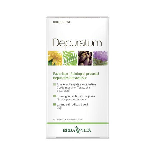 Erba Vita Depuratum Integratore Detossificante 30 Compresse
