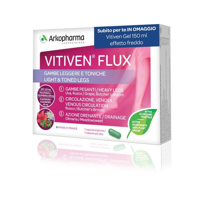 Vitiven Flux 30 Capsule + Vitiven Gel Effetto Ghiaccio 150ml Omaggio