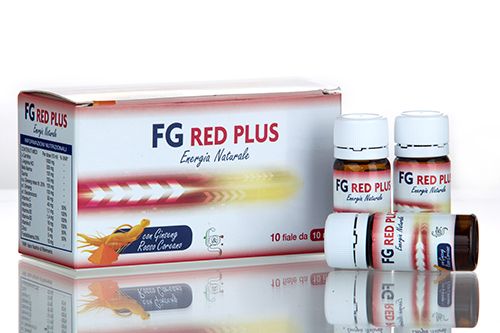 FG Red Plus Integratore Energizzante 10 Fiale da 10 ml