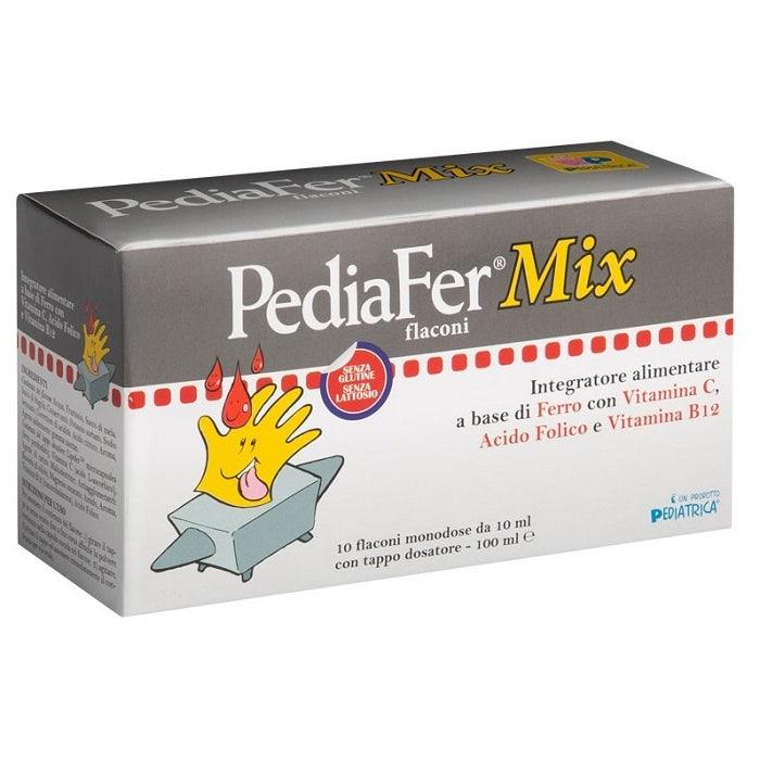 Pediafer Mix 10 Flaconi Monodose