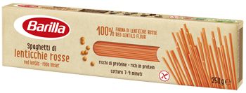 Barilla Spaghetti alle Lenticchie Rosse, 400 g