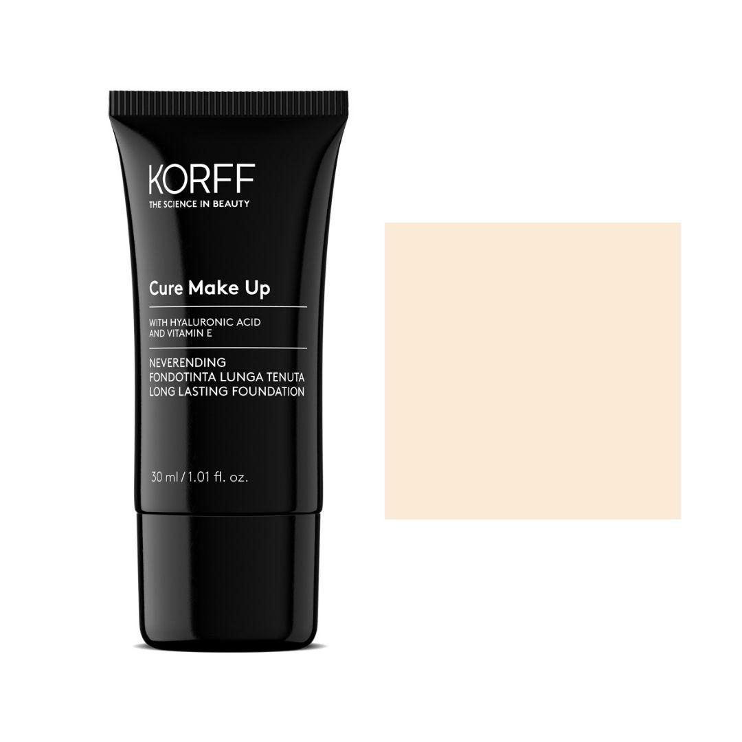 Korff Make Up Fondotinta Neverending Lunga Tenuta N.01 30 ml