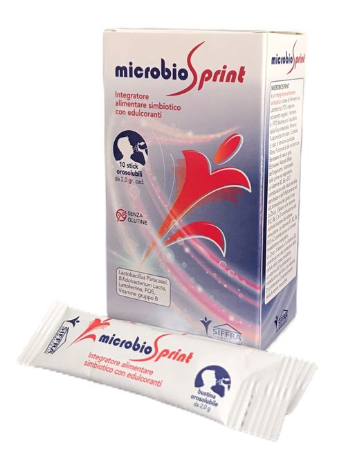 Microbiosprint Integratore Probiotico per l Equilibrio Intestinale 10 Bustine