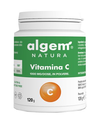 Algem Vitamina C Integratore in Polvere 1000mg 120g