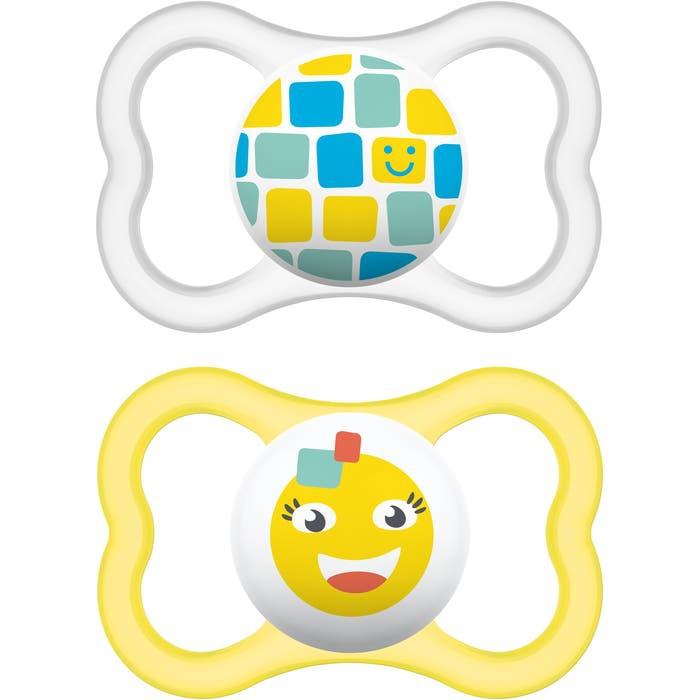 Mam Air Ciuccio Caucciu' 16+ Neutro 2 Pezzi