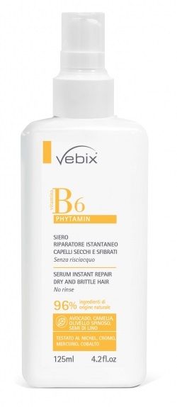 Vebix Phytamin Siero per Capelli con Vitamina B6