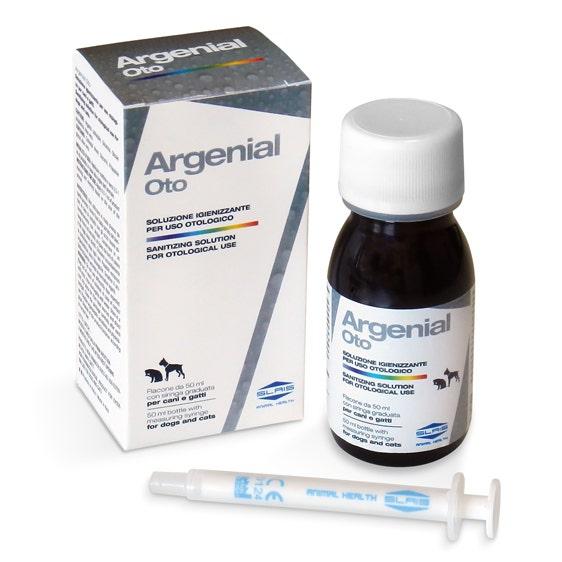 Argenial Oto Soluzione Igienizzante Per Uso Otologico Per Cani E Gatti 50ml