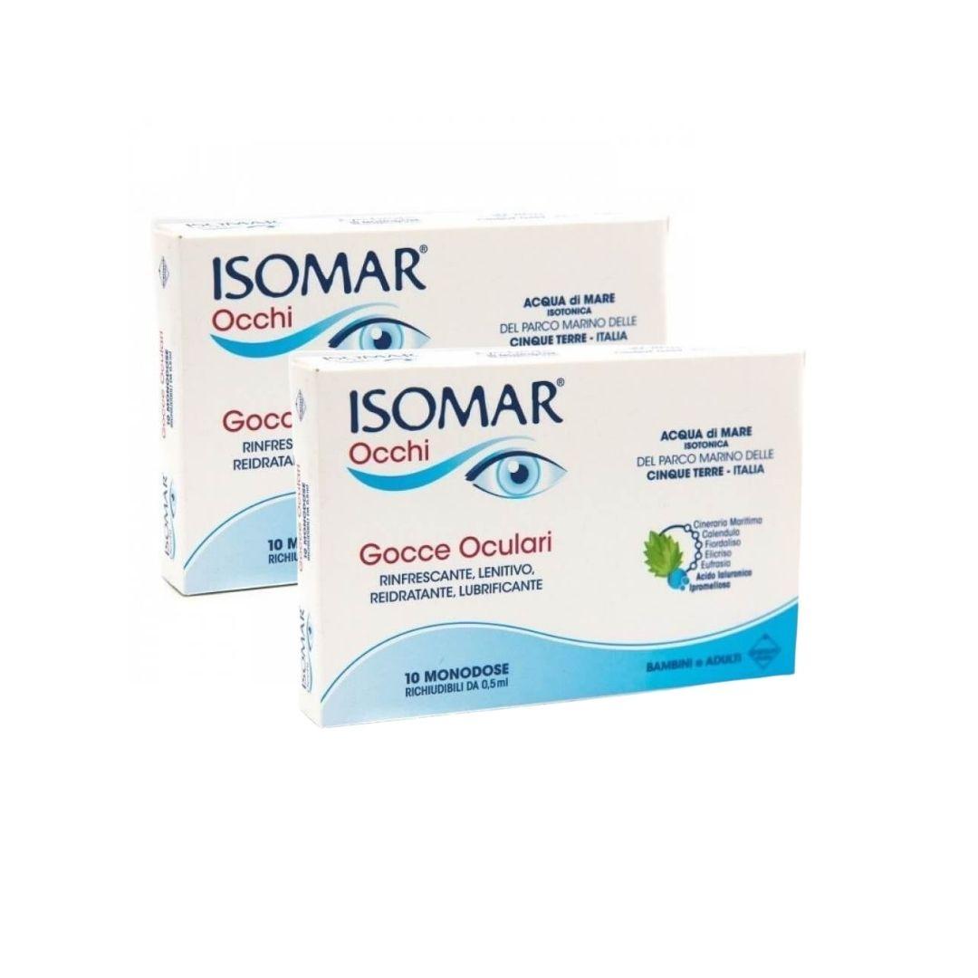 Isomar Occhi Gocce Oculari Monodose 10+10 Flaconi