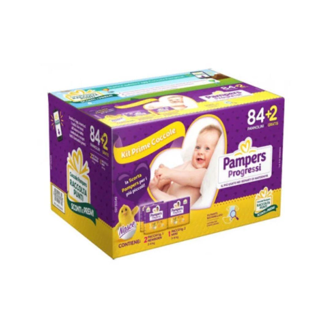 Pampers Progressi Trio Poe 86 Pannolini