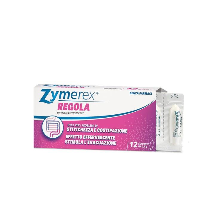Zymerex Regola Supposte 12 Pezzi