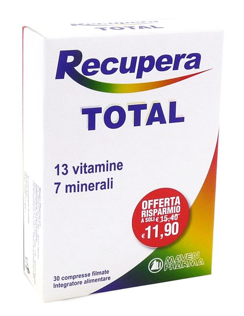 Recupera Total Integratore 30 Compresse