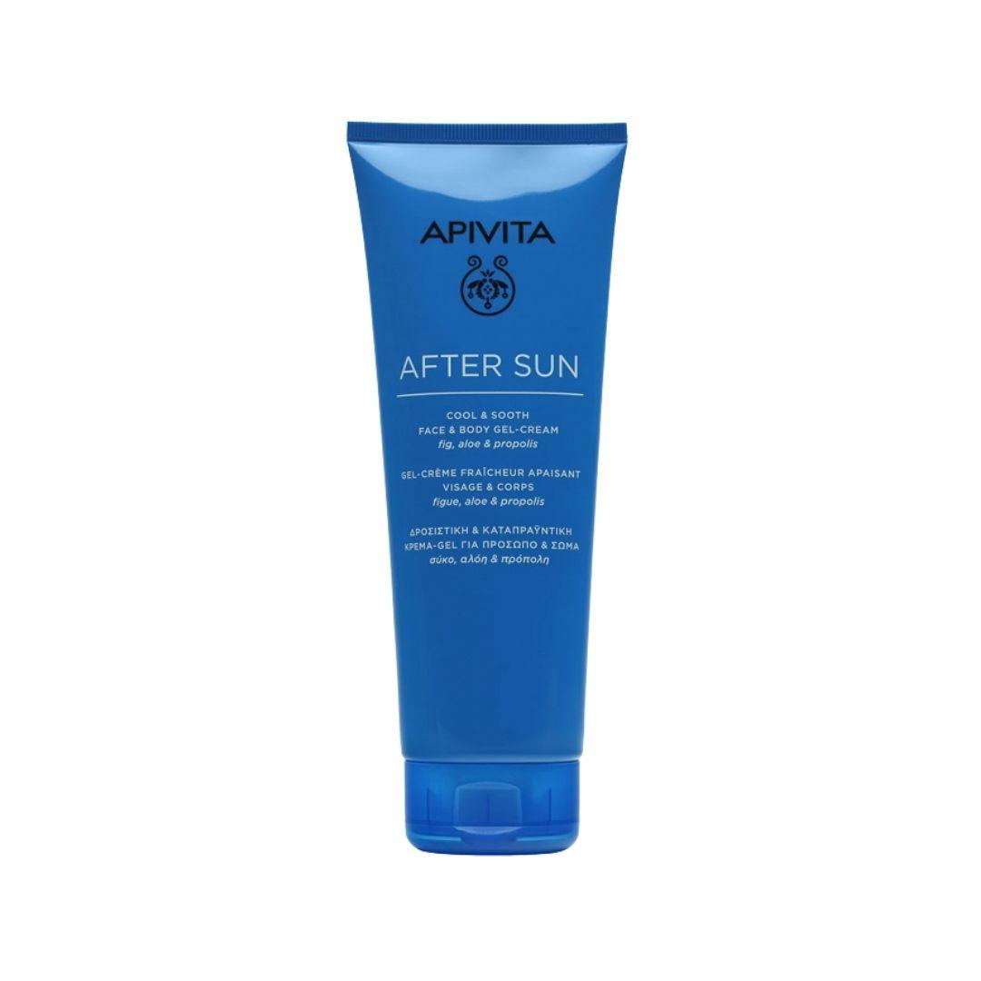 Apivita After Sun Crema-Gel Doposole Viso e Corpo Rinfrescante e Lenitiva 200 ml