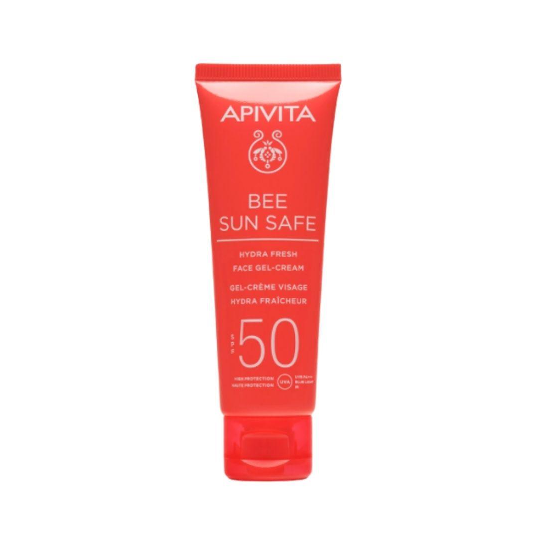 Apivita Bee Sun Safe Hydra Fresh Crema Gel Viso Solare SPF50 50 ml