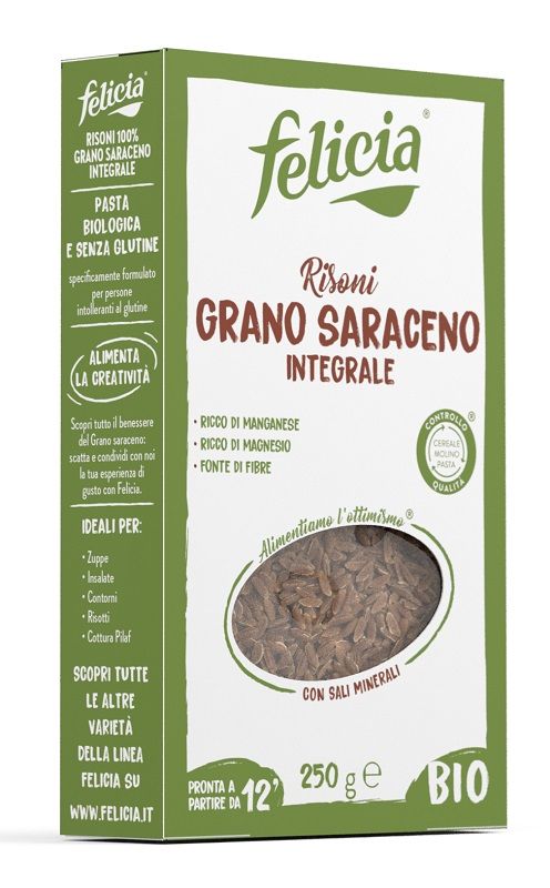 Risoni di Grano Saraceno Felicia per Cucina 500 g