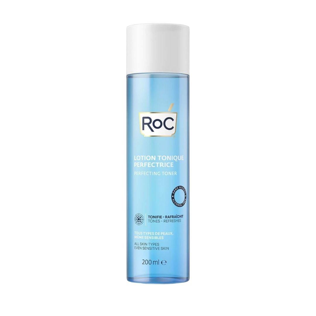 Roc Tonico Perfezionatore Viso Rinfrescante per Tutti i Tipi di Pelle 200 ml