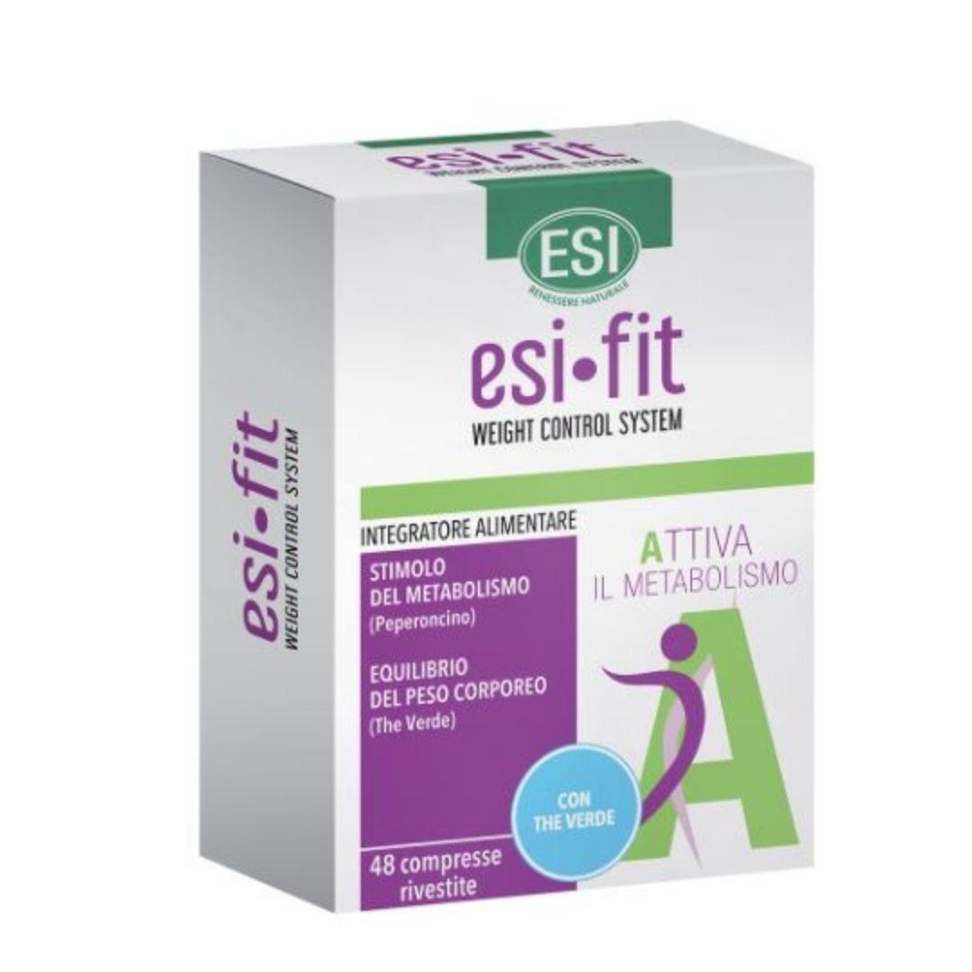 Esi Fit Attiva Con The Verde Integratore Stimolante del Metabolismo 48 Compresse