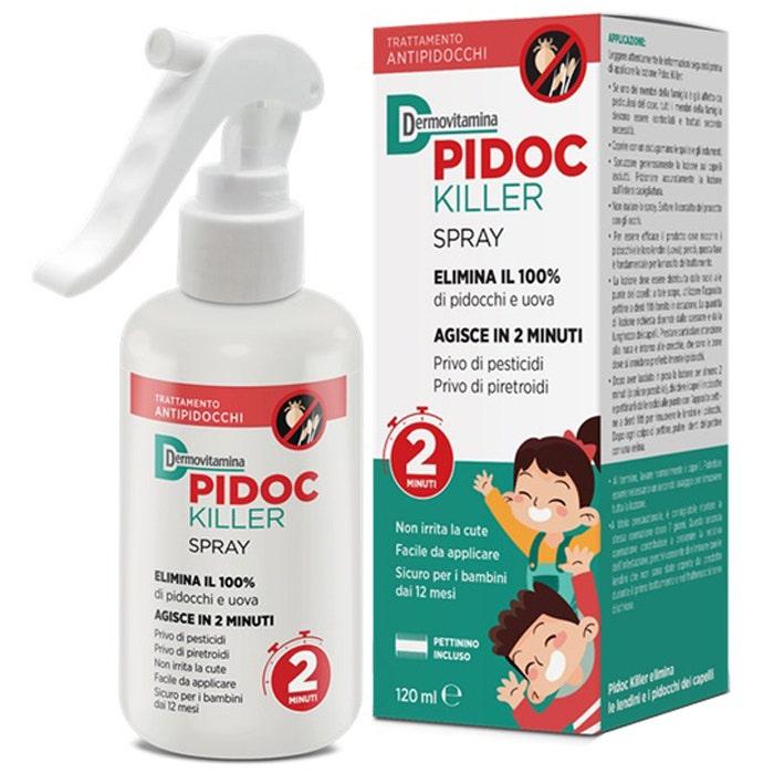 Dermovitamina Pidoc Killer Spray Pidocchi 120ml
