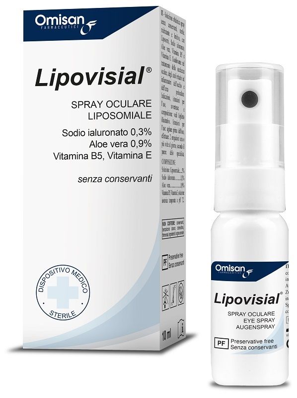 Lipovisial Spray Idratante per Occhi 10ml