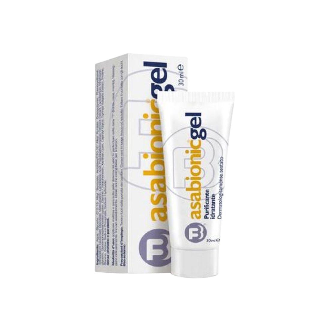 Asabionic Gel Viso Purificante per Pelle Impura a Tendenza Acneica 30 ml