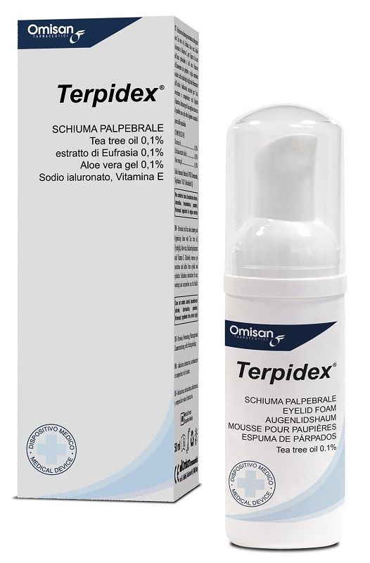 Terpidex Schiuma Detergente Palpebrale 50 ml