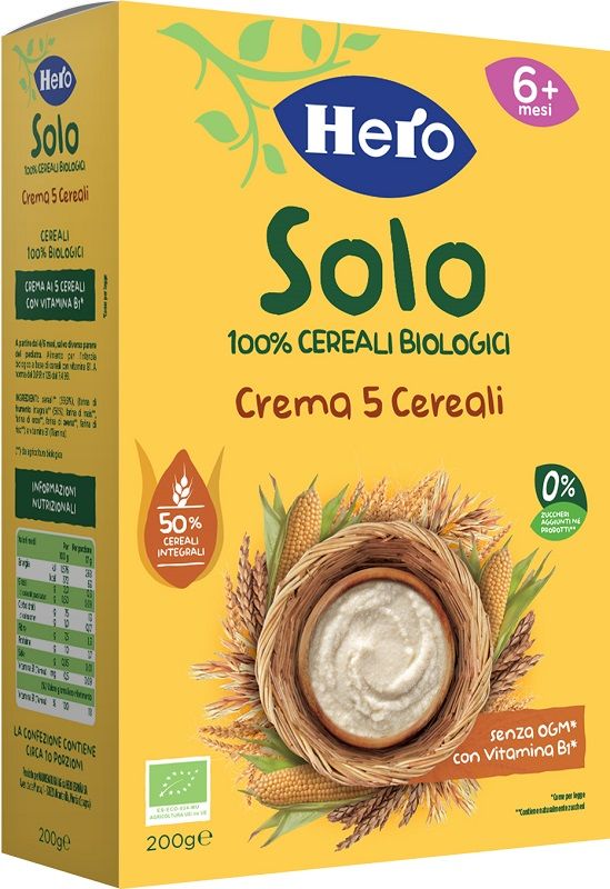 Hero Solo Hero Solo Crema 5 Cereali Bio