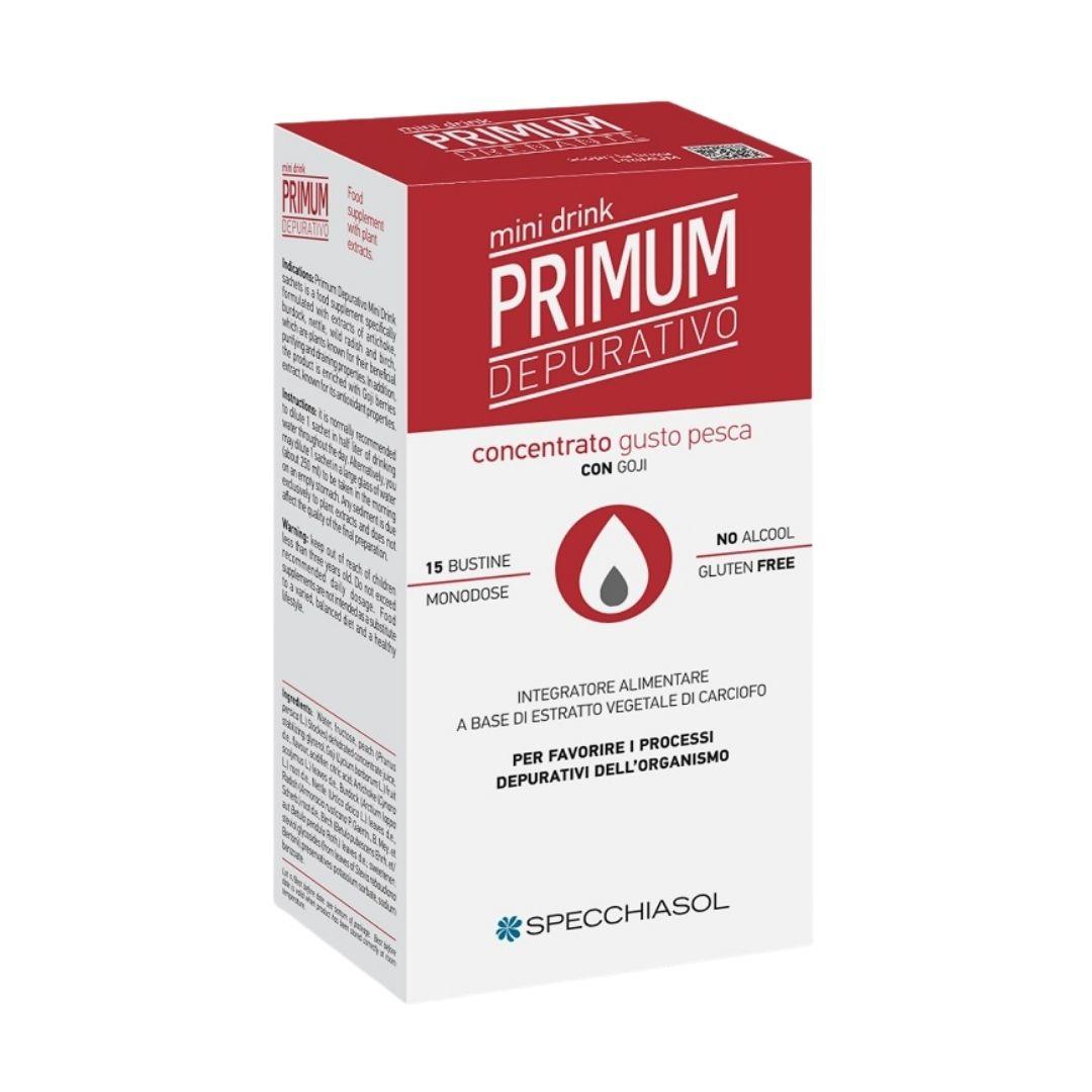 Specchiasol Primum Integratore Depurativo Pesca 15 bustine