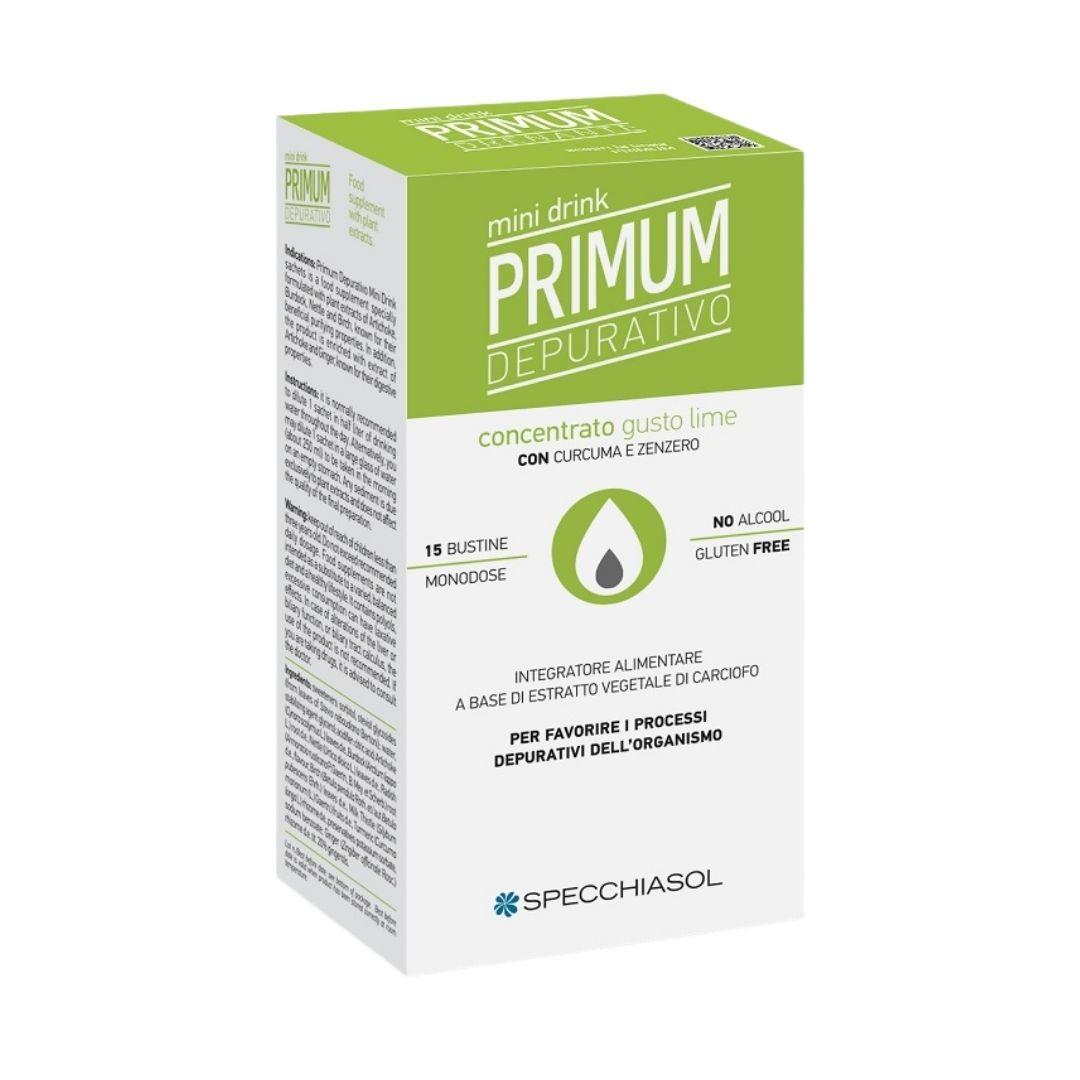 Specchiasol Primum Integratore Depurativo Lime 15 bustine
