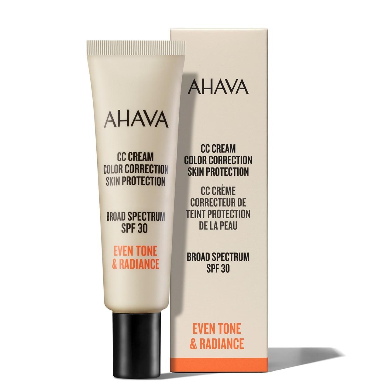 Ahava CC Cream Broad Spectrum SPF30 Crema Viso Uniformante 30 ml