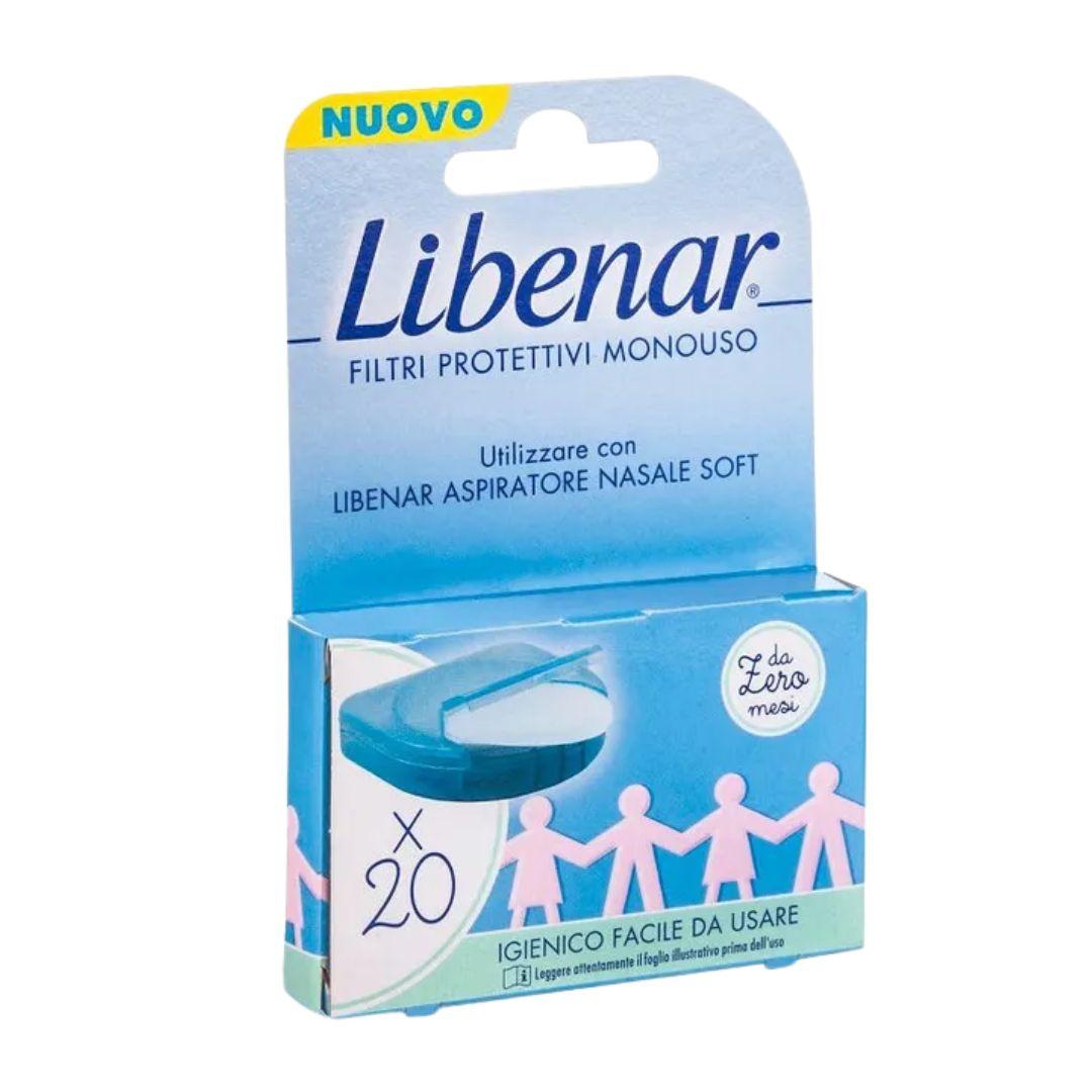Libenar Aspiratore Nasale Soft Filtri 20 Pezzi