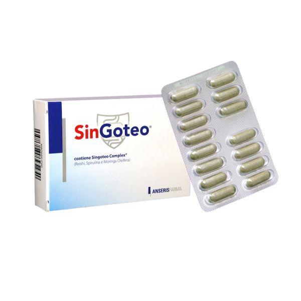 Anseris Farma Singoteo Integratore per la PermeabilitĆ Intestinale 30 capsule