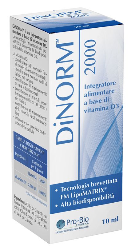 Dinorm 2000 Gocce Omeopatiche 10ml