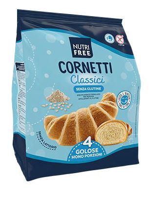 Nutrifree Cornetti Classici Senza Glutine 4 Pezzi