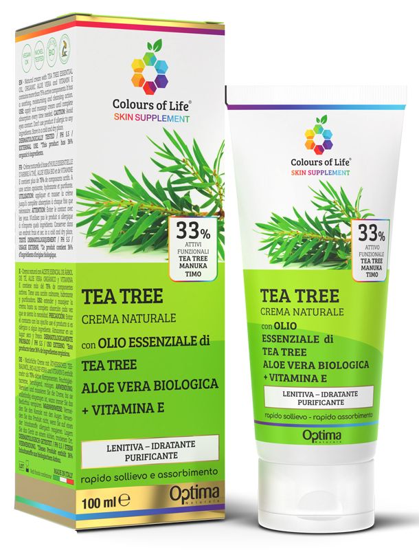 Crema al Tea Tree 33% con Colorazione Naturale 100ml