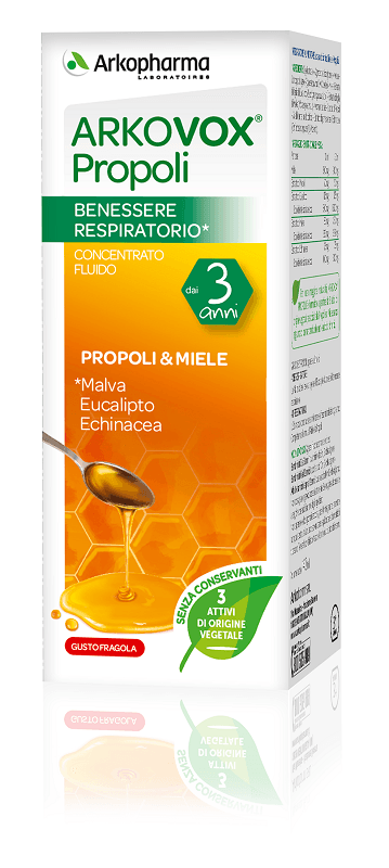 Arkovox Propolis Integratore Concentrato Fluido con Propoli 140 ml