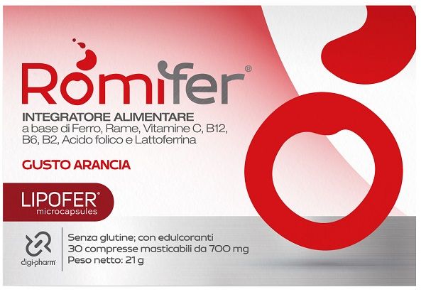 Romifer Integratore 30 Compresse Masticabili