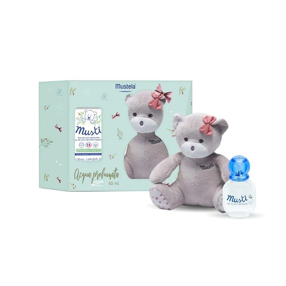 Mustela Cofanetto Musti Girl Acqua Profumata + Peluche In Omaggio
