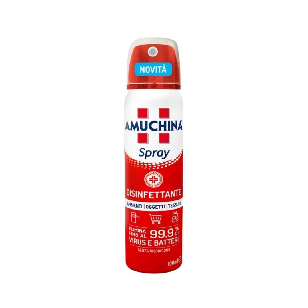 Amuchina Spray Disinfettante Ambienti Oggetti Tessuti 100 ml