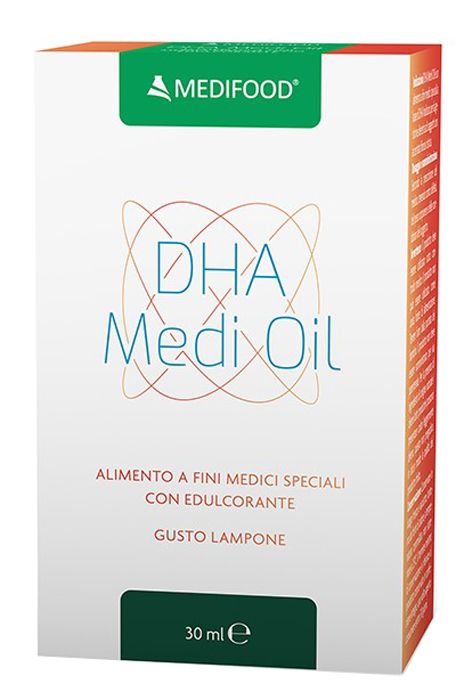 DHA Medi Oil Integratore di Olio di Pesce Ricco di Omega-3 30ml