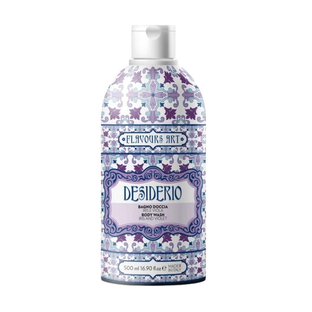 Flavours Art Bagno Doccia Desiderio Fragranza Iris E Viola 500 ml