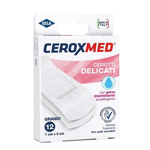 Ceroxmed Cerotti Delicati in Confezione da 12 Pezzi