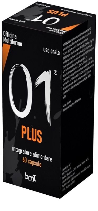 01 Plus Integratore per il Benessere Generale 60 capsule