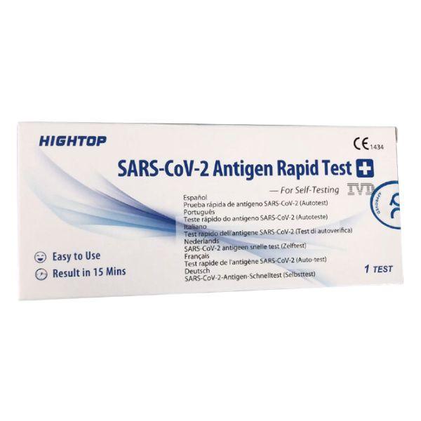 Test Antigenico Rapido Covid-19 Hightop Autodiagnostico