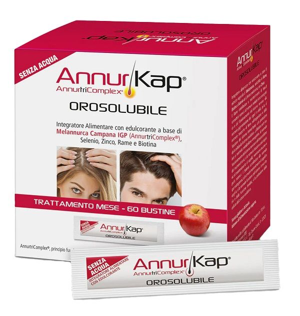 Annurkap Orosolubile Integratore Capelli 60 Bustine