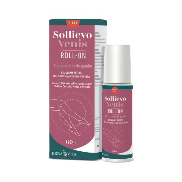 Erba Vita Sollievo Venis Roll On Per Gambe Pesanti 60 ml