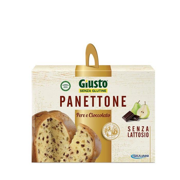 Giusto Senza Glutine Panettone Pere E Cioccolato 500g