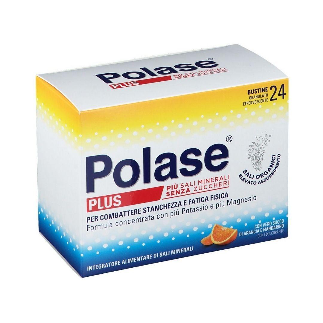 Polase Plus Integratore per la Stanchezza con Potassio e Magnesio 24 Bustine