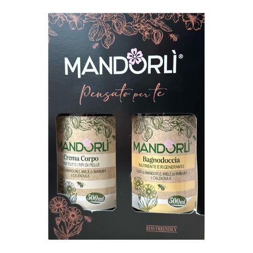Mandorlì Pensato per Te Cofanetto Bagnodoccia + Crema corpo