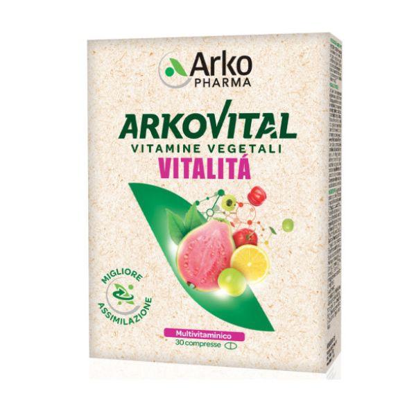 Arkovital Vitalità Intgratore Alimentare Energizzante 30 Compresse